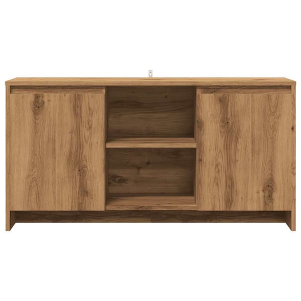 vidaXL TV-benk artisan eik 102x37,5x52,5 cm konstruert tre