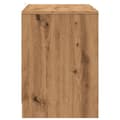 Miniatyrbilde 6 av 11: vidaXL TV-benk artisan eik 102x37,5x52,5 cm konstruert tre