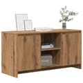 Miniatyrbilde 2 av 11: vidaXL TV-benk artisan eik 102x37,5x52,5 cm konstruert tre