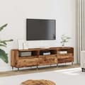 Miniatyrbillede 4 af 11: vidaXL tv-bord 150x30x44,5 cm konstrueret træ antikt trælook