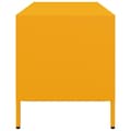 Pikkukuva 7 / 11: vidaXL TV-taso sinapinkeltainen 68x39x43,5 cm kylmävalssattu teräs