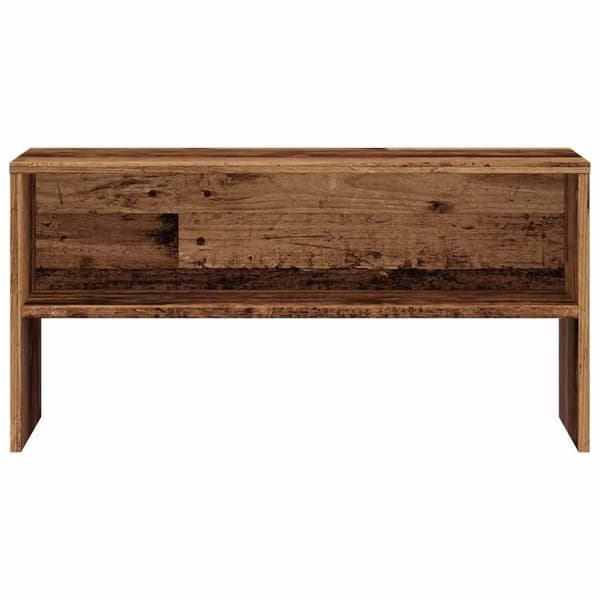 vidaXL tv-bord 80x40x40 cm konstrueret træ antikt træ