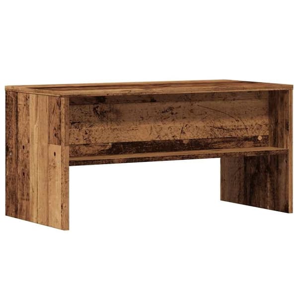 vidaXL tv-bord 80x40x40 cm konstrueret træ antikt træ