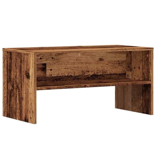 vidaXL tv-bord 80x40x40 cm konstrueret træ antikt træ
