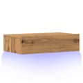 Miniatyrbilde 4 av 11: vidaXL TV-benk med LED-lys artisan eik 60x35x15,5 cm
