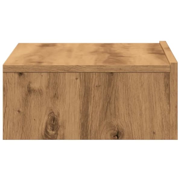 vidaXL TV-benk med LED-lys artisan eik 60x35x15,5 cm