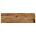 Miniatyrbillede 7 af 11: vidaXL tv-bord med LED-lys 60x35x15,5 cm antikt træ