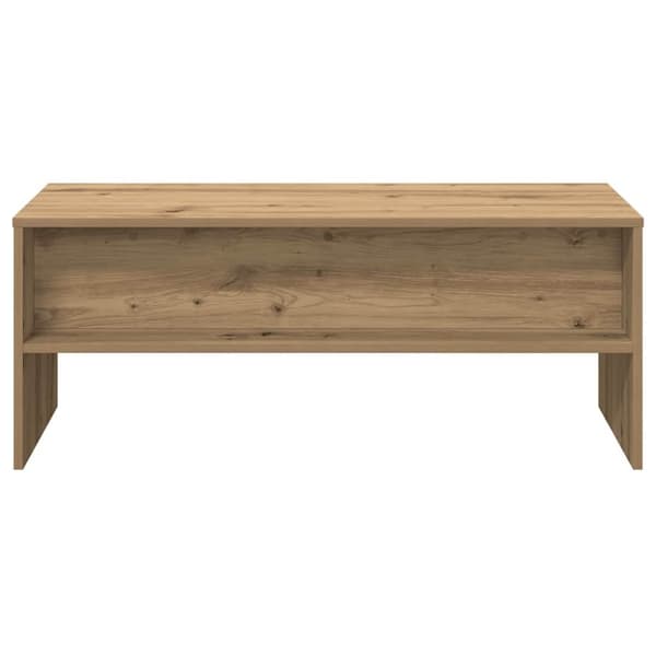 vidaXL Tv-bänk artisan ek 100x40x40 cm konstruerat trä