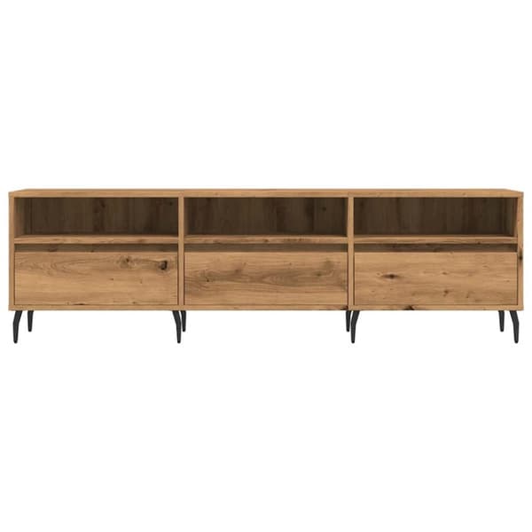 vidaXL Tv-bänk artisan ek 150x30x44,5 cm konstruerat trä