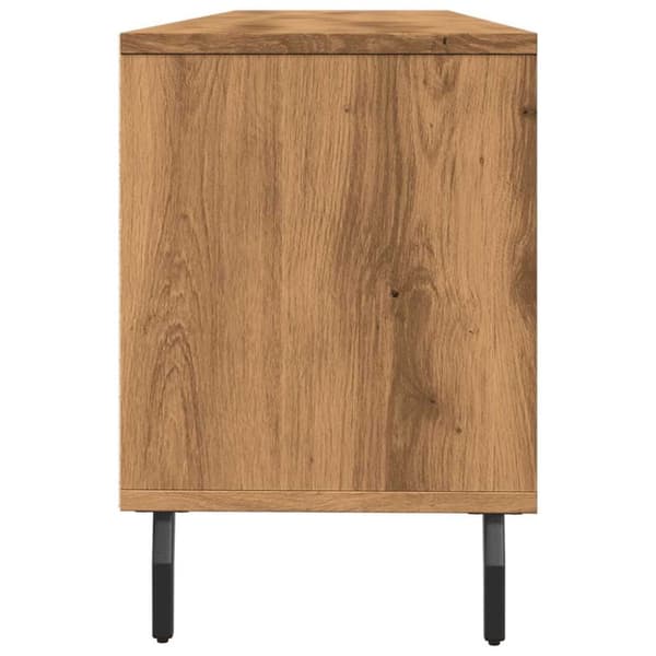 vidaXL Tv-bänk artisan ek 150x30x44,5 cm konstruerat trä