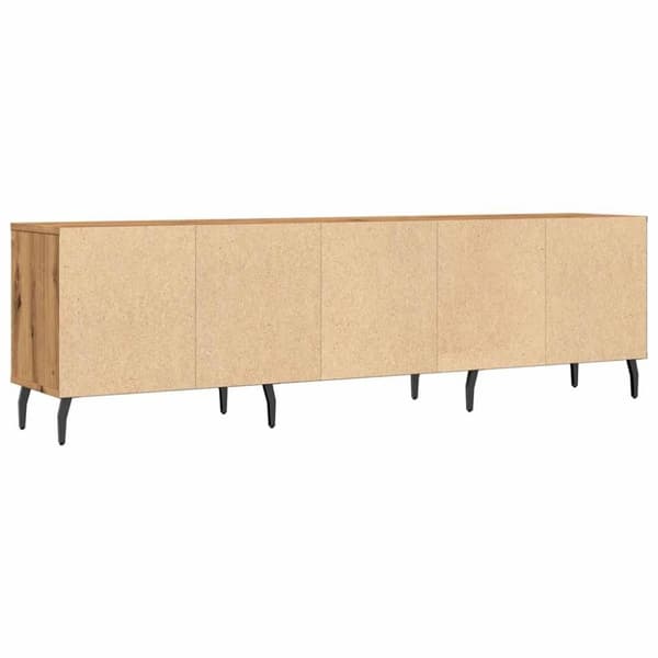 vidaXL Tv-bänk artisan ek 150x30x44,5 cm konstruerat trä