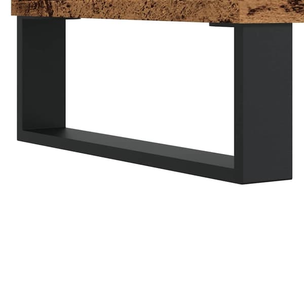 vidaXL tv-bord 150x30x44,5 cm konstrueret træ antikt trælook