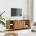 Miniatyrbilde 4 av 11: vidaXL TV-benk artisan eik 130x35x50 cm konstruert tre