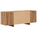 Miniatyrbilde 8 av 11: vidaXL TV-benk artisan eik 130x35x50 cm konstruert tre