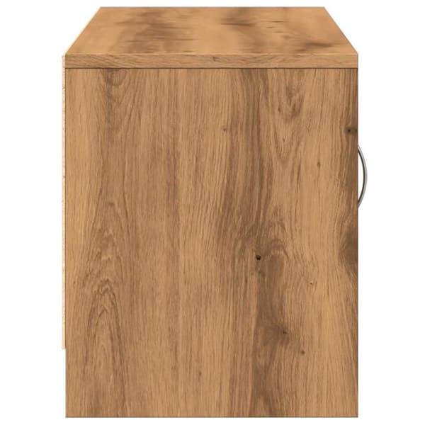 vidaXL tv-bord 102x30x37,5 cm konstrueret træ kunsteg