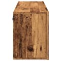 Miniatyrbilde 8 av 11: vidaXL Vegghengt TV-benk gammelt tre 100x30x41 cm
