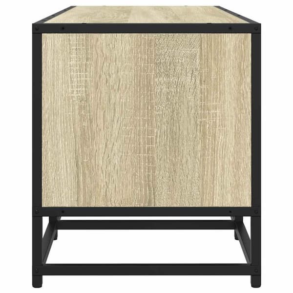vidaXL tv-bord 210x35x41 cm konstrueret træ sonoma-eg