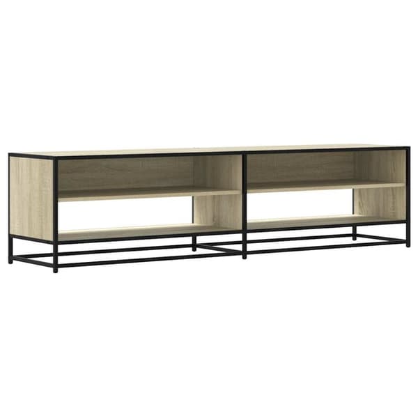 vidaXL TV-taso Sonoma-tammi 180,5x40x46 cm tekninen puu