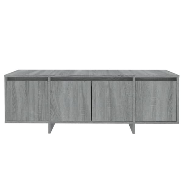 Tv-bänk grå sonoma 120x30x40,5 cm konstruerat trä