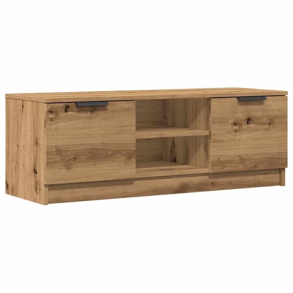 TV-bänk artisan ek 102x35x36,5 cm konstruerat trä