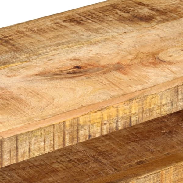 Tv-bänk 110x30x40 cm massivt mangoträ