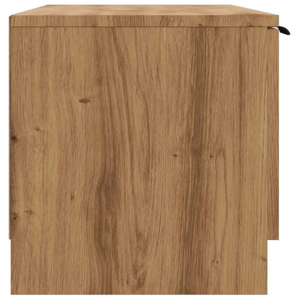 vidaXL tv-bord 102x35x36,5 cm konstrueret træ kunsteg
