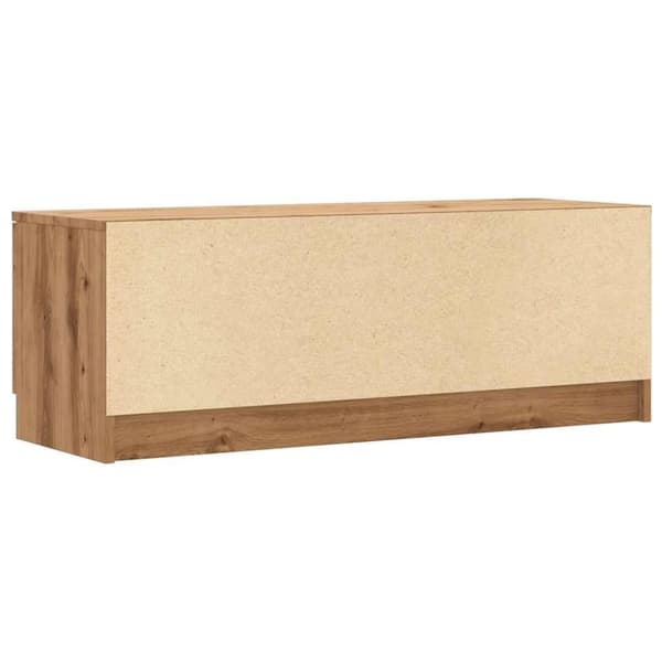 vidaXL tv-bord 102x35x36,5 cm konstrueret træ kunsteg