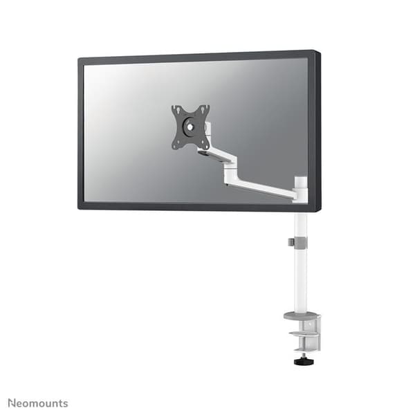 Neomounts DS60-425WH1 Bildskärmsbordsfäste 17" (17) - 27" (27) Vit Höjdjusterbar, Tilt,