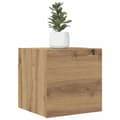 Miniatyrbillede 2 af 11: vidaXL væghængt tv-skabe 2 stk. 30,5x30x30 cm kunsteg