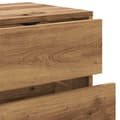 Miniatyrbilde 10 av 11: vidaXL TV-benk artisan eik 80x34x35,5 cm konstruert tre