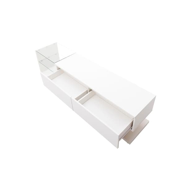 Rootz højglans tv-skab - Mediekonsol - Underholdningsenhed - Rigelig opbevaring - 170 cm x 36 cm x 38 cm
