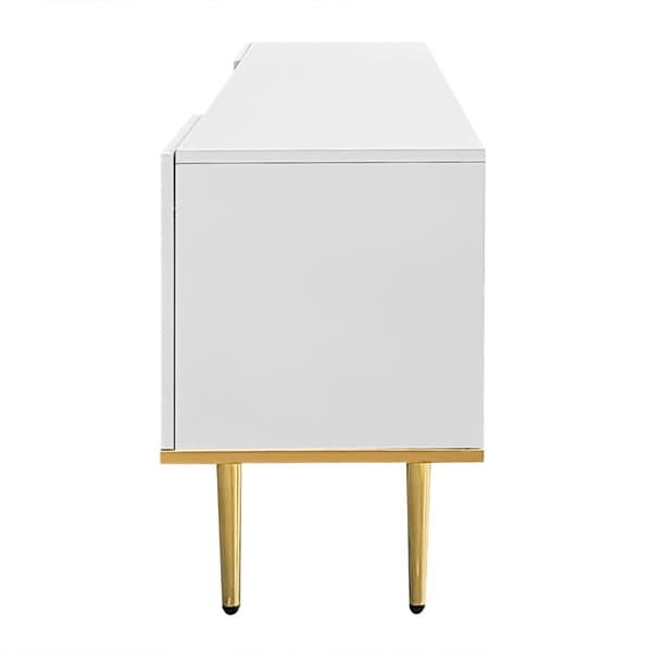 Rootz Modern TV-skåp - Mediakonsol - Underhållningsenhet - Lyxig design - 165 cm x 36 cm x 55 cm