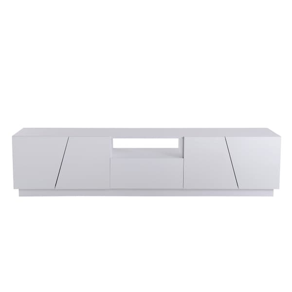 Rootz TV-skab - Underholdningsenhed - Mediestativ - MDF af høj kvalitet - 170L x 37W x 42H cm