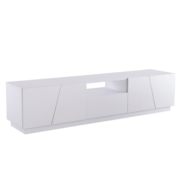 Rootz TV-skåp - Underhållningsenhet - Mediaställ - MDF av hög kvalitet - 170L x 37W x 42H cm