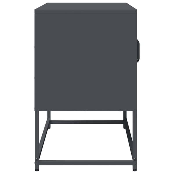vidaXL TV-skap Antrasitt 68x39x60,5 cm Kaldvalset stål