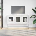Miniatyrbillede 5 af 11: vidaXL tv-bord 100,5x39x60,5 cm koldvalset stål hvid