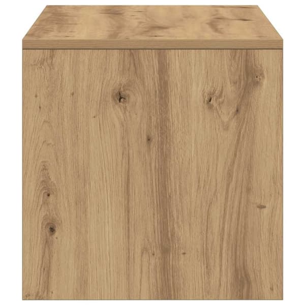 vidaXL Tv-bänk artisan ek 100x40x40 cm konstruerat trä