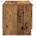 Miniatyrbillede 6 af 11: vidaXL tv-bord 80x35x36,5 cm konstrueret træ antikt træ