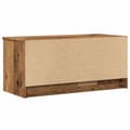 Miniatyrbillede 7 af 11: vidaXL tv-bord 80x35x36,5 cm konstrueret træ antikt træ