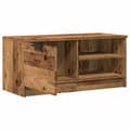 Miniatyrbillede 10 af 11: vidaXL tv-bord 80x35x36,5 cm konstrueret træ antikt træ