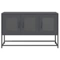 Miniatyrbilde 6 av 11: vidaXL TV-skap Antrasitt 100,5x39x60,5 cm Kaldvalset stål