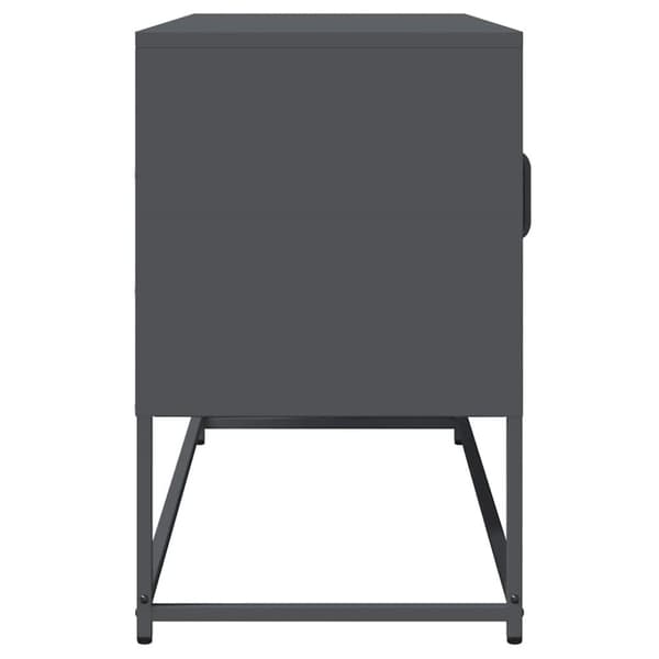 vidaXL TV-skap Antrasitt 100,5x39x60,5 cm Kaldvalset stål