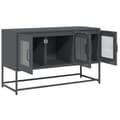 Miniatyrbilde 8 av 11: vidaXL TV-skap Antrasitt 100,5x39x60,5 cm Kaldvalset stål
