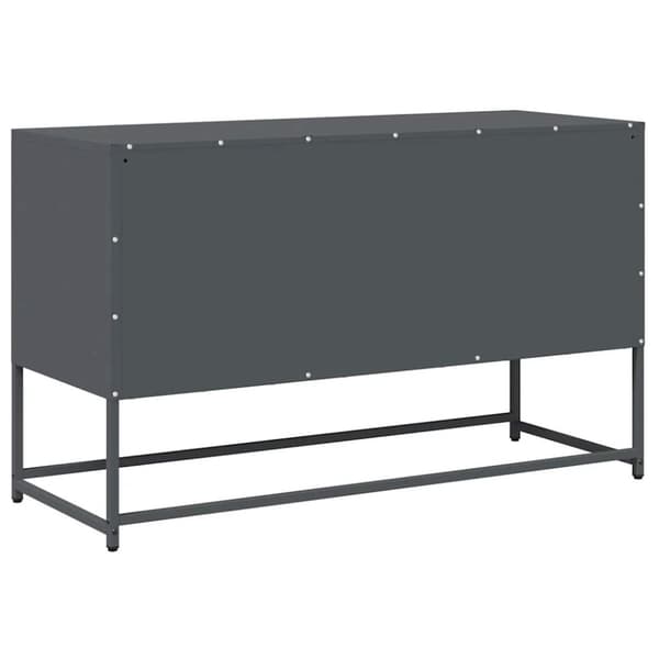 vidaXL TV-skap Antrasitt 100,5x39x60,5 cm Kaldvalset stål
