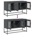 Miniatyrbilde 11 av 11: vidaXL TV-skap Antrasitt 100,5x39x60,5 cm Kaldvalset stål