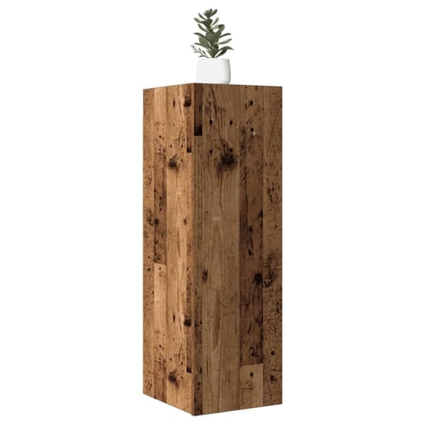 vidaXL TV-benk 2 stk gammelt tre 30,5x30x90 cm konstruert tre