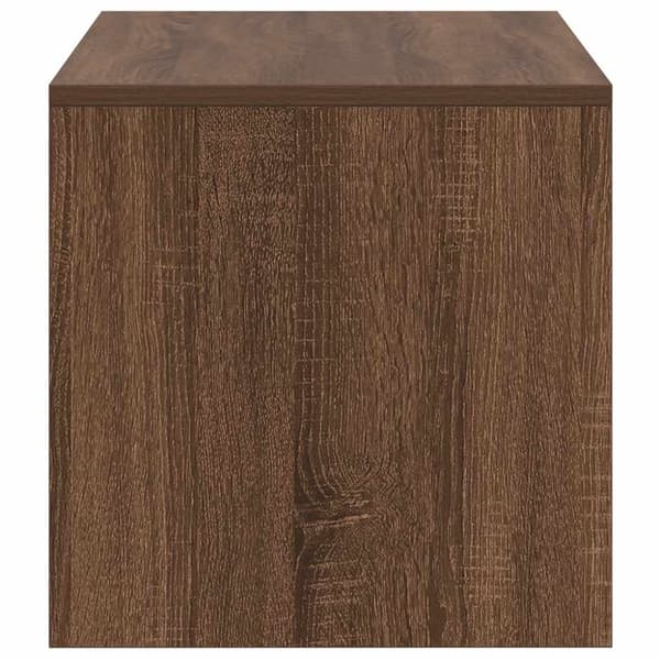 vidaXL TV-benk brun eik 100x40x40 cm konstruert tre