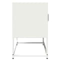 Miniatyrbilde 8 av 11: vidaXL TV-skap Hvit 68x39x60,5 cm Kaldvalset Stål