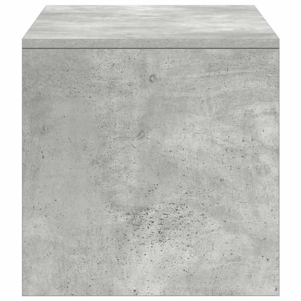 vidaXL TV-benk betonggrå 100x40x40 cm sponplate