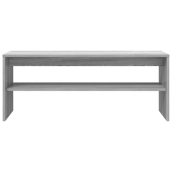 vidaXL TV-taso harmaa Sonoma 100x40x40 cm tekninen puu
